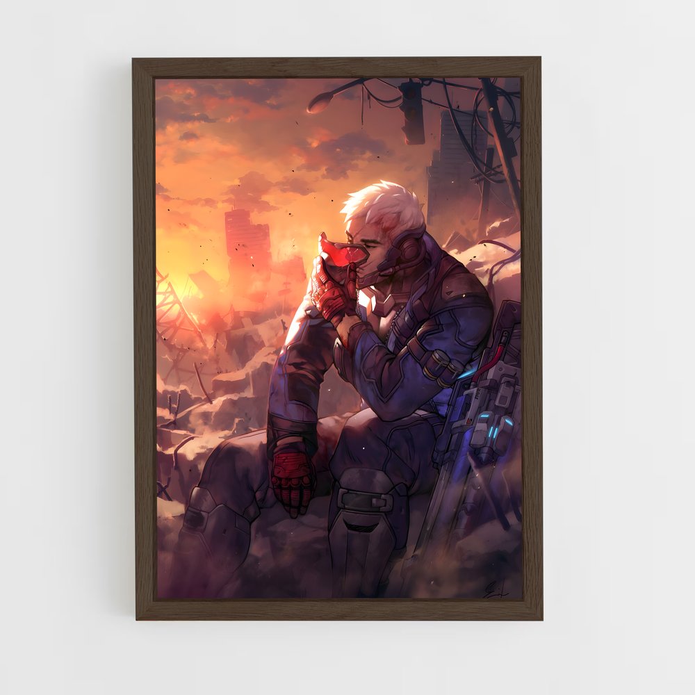 Poster Vanguard Hero – affiche Overwatch (vue 5)